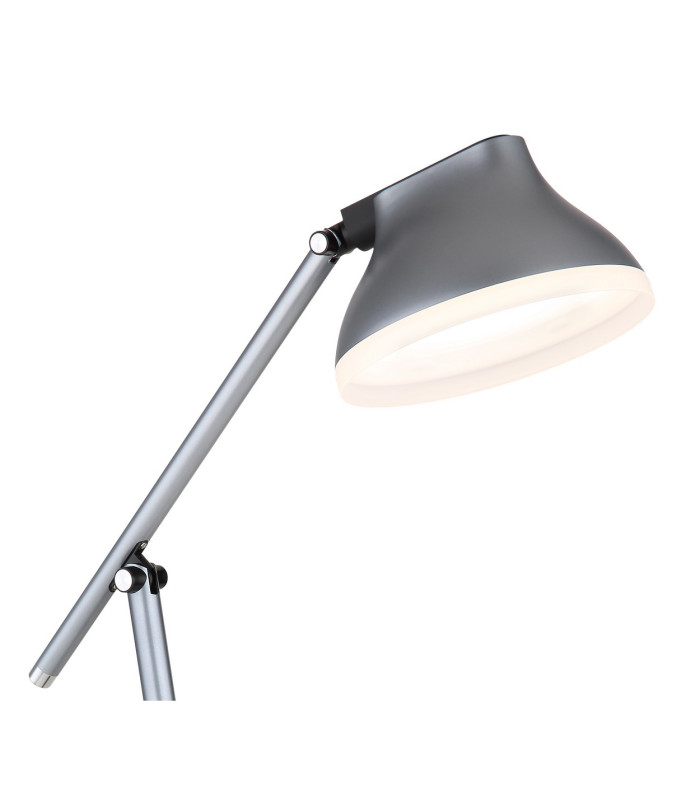 Halvar Desk Task Lamp Grey Matt LED Dimmable 4000K Touch Dimmer Timer-3