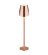 Vannie Bedside Table Lamp Copper Colored Brushed IP44 LED 3000K Touch Dimmer-1