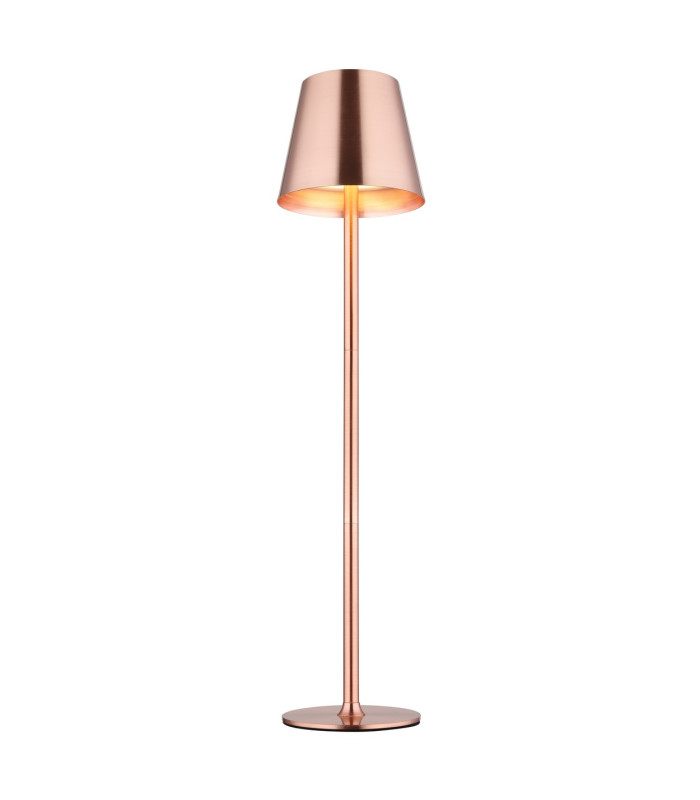 Vannie Bedside Table Lamp Copper Colored Brushed IP44 LED 3000K Touch Dimmer-3