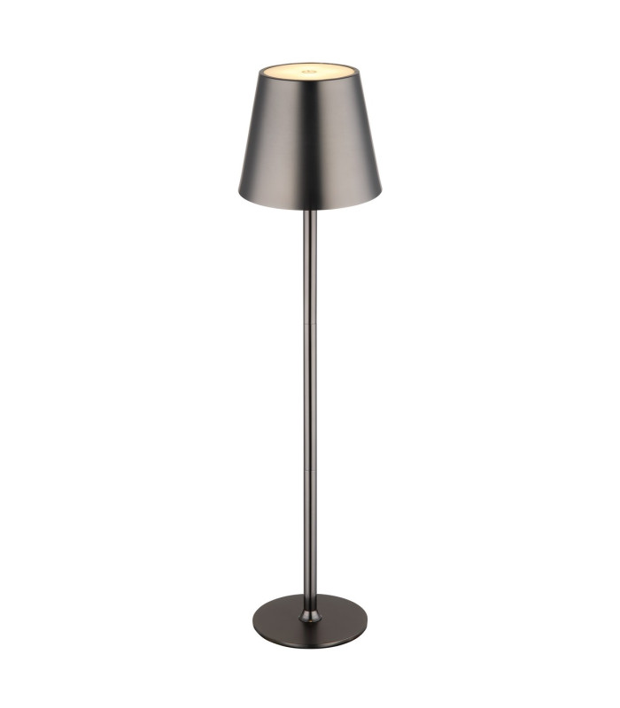 Vannie Bedside Table Lamp Gunmetal IP44 LED 3000K Touch Dimmer-1