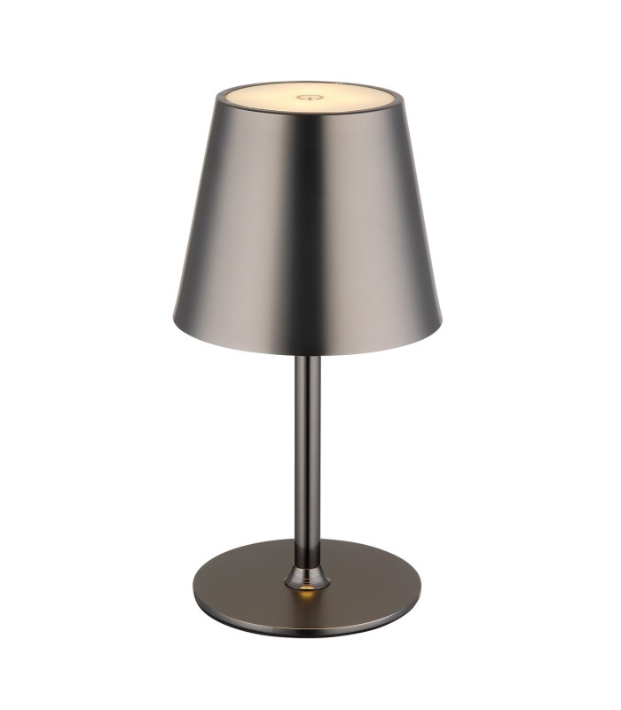 Vannie Bedside Table Lamp Gunmetal IP44 LED 3000K Touch Dimmer-6