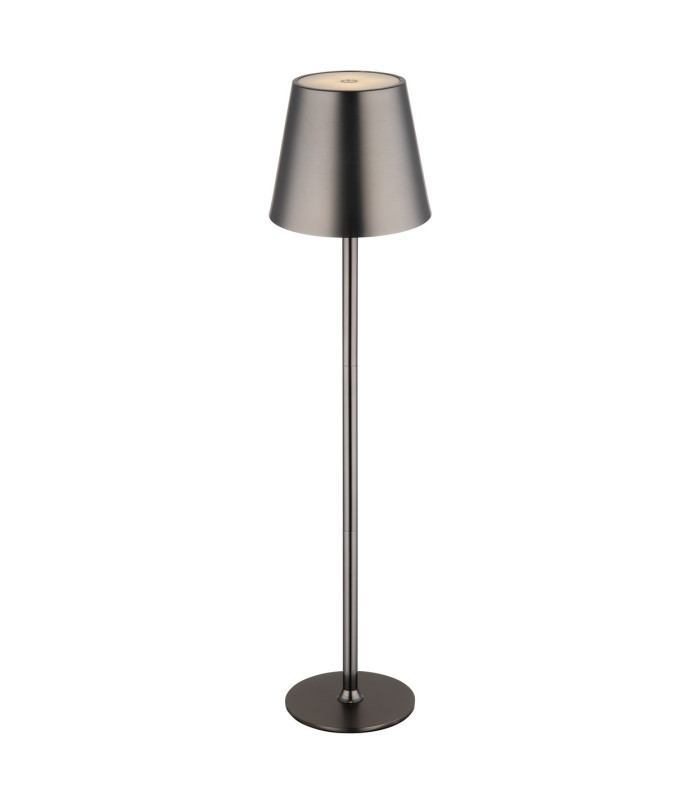Vannie Bedside Table Lamp Gunmetal IP44 LED 3000K Touch Dimmer-10