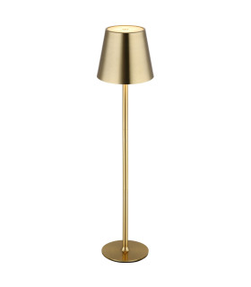 Vannie Bedside Table Lamp Brass-Coloured Brushed IP44 LED 3000K Touch Dimmer-1