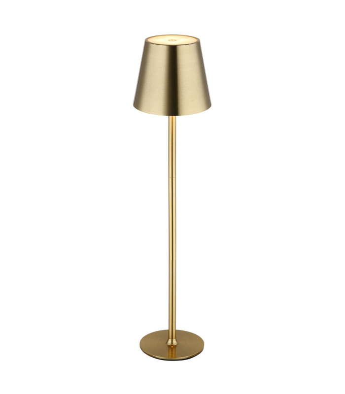 Vannie Bedside Table Lamp Brass-Coloured Brushed IP44 LED 3000K Touch Dimmer-1