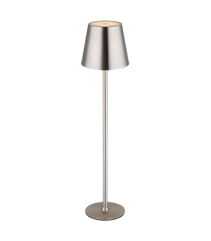 Vannie Bedside Table Lamp Nickel Matt IP44 LED 3000K Touch Dimmer-10