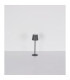 Vannie LED Integrated Floor Lamp Matt Black IP44 LED Dimmable 3000K Touch Dimmer-8