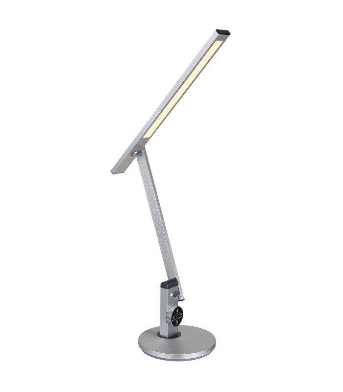 Solana Desk Task Lamp Aluminium Brushed LED Dimmable 3000-6500K Timer-5