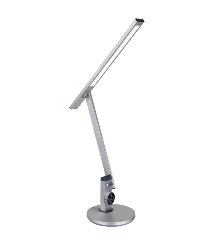 Solana Desk Task Lamp Aluminium Brushed LED Dimmable 3000-6500K Timer-6