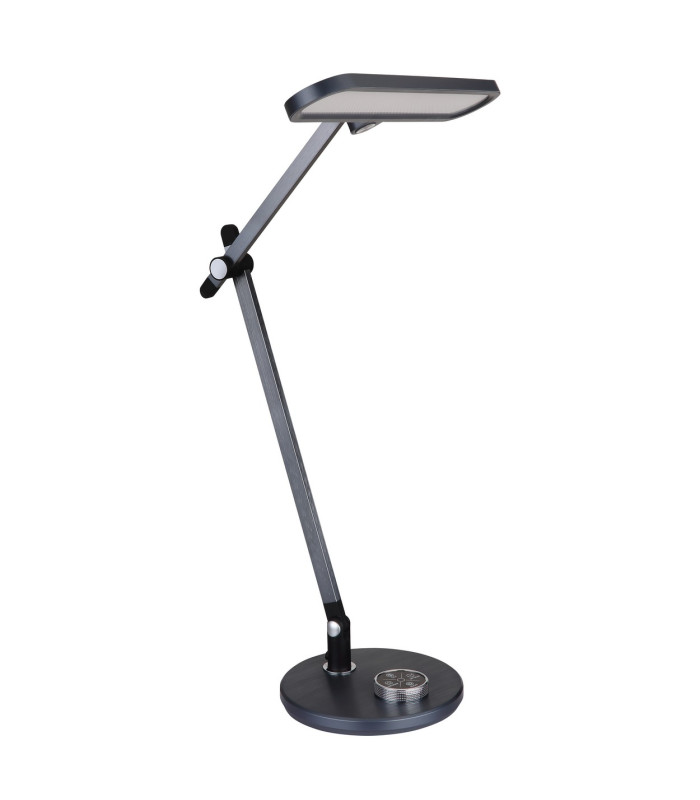 Berletta Desk Task Lamp Grey Dark LED Dimmable 3000-4000K Timer-2
