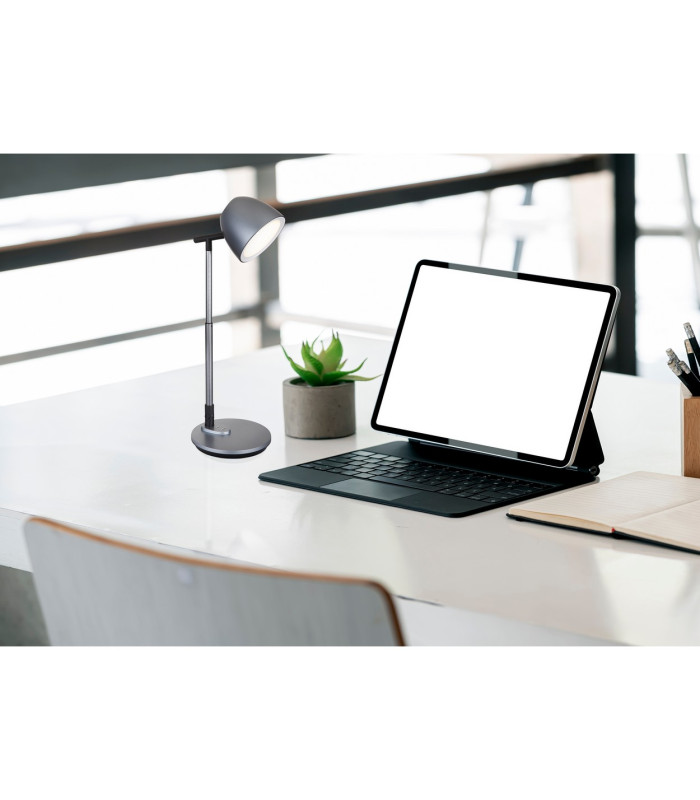 Casala Desk Task Lamp Grey Dark LED Dimmable 3000-4000K Touch Dimmer-12