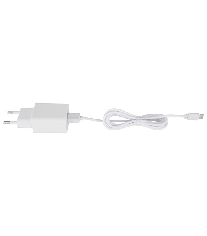 Geraldo Desk Task Lamp White Matt LED 2700-4000K Touch Dimmer-10