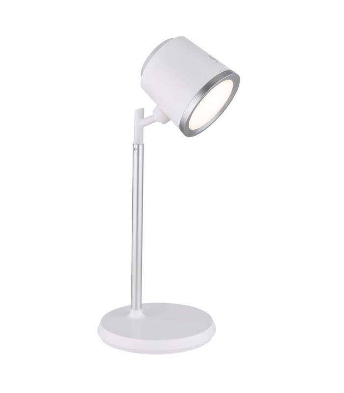 Meeya Desk Task Lamp White Matt LED Dimmable 3000-6500K Touch Dimmer-7