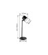 Meeya Desk Task Lamp White Matt LED Dimmable 3000-6500K Touch Dimmer-18