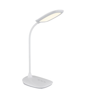 Botal Desk Task Lamp White Glossy LED Dimmable 4000-6500K Touch Dimmer-1