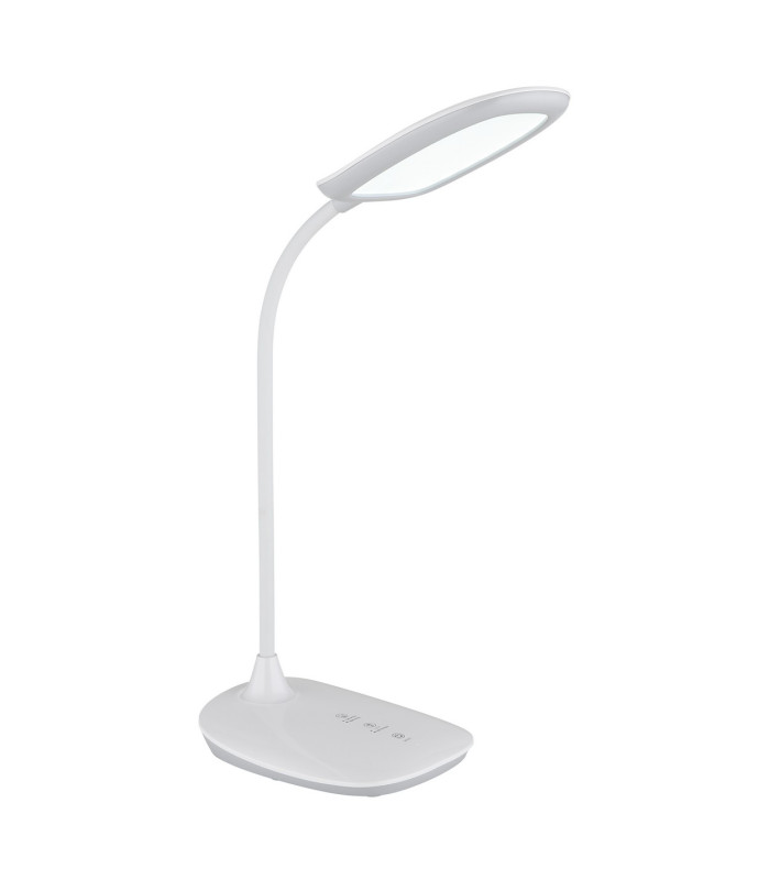 Botal Desk Task Lamp White Glossy LED Dimmable 4000-6500K Touch Dimmer-5