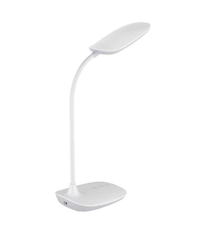Botal Desk Task Lamp White Glossy LED Dimmable 4000-6500K Touch Dimmer-6