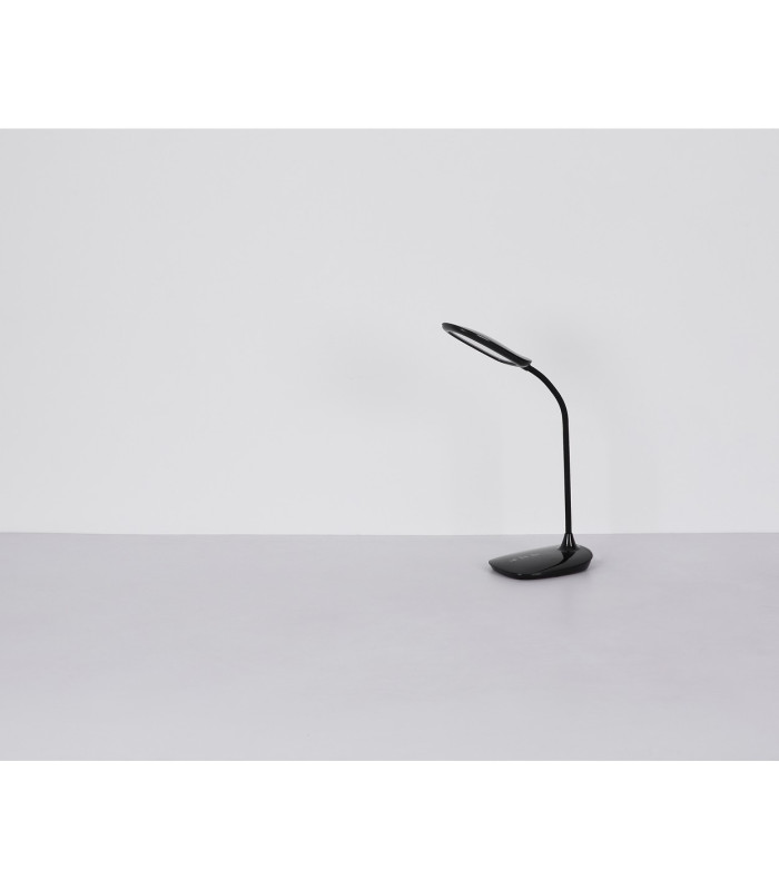 Botal Desk Task Lamp White Glossy LED Dimmable 4000-6500K Touch Dimmer-9