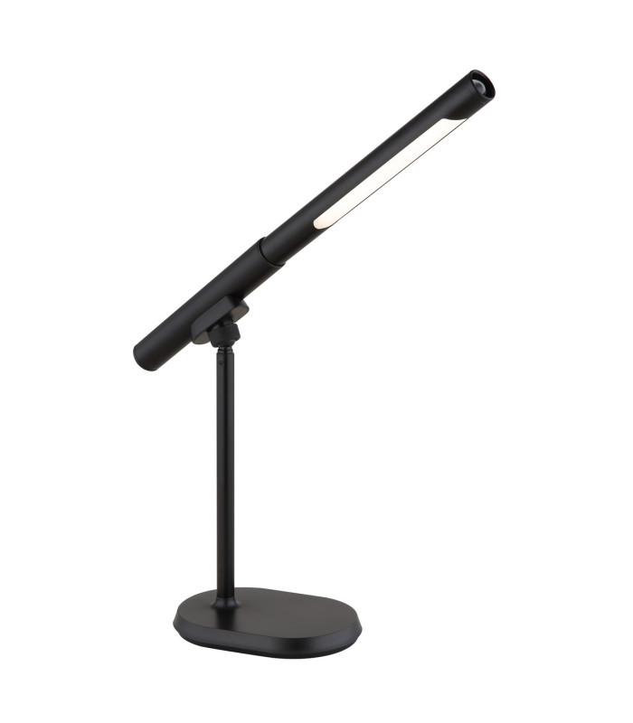 Milan Desk Task Lamp Matt Black LED Dimmable 4000-6500K Touch Dimmer-7