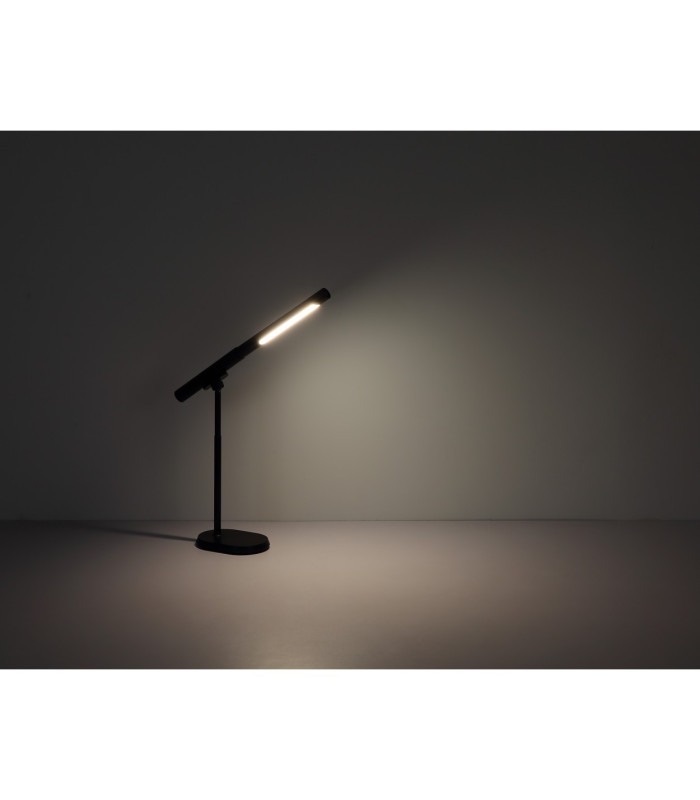 Milan Desk Task Lamp Matt Black LED Dimmable 4000-6500K Touch Dimmer-10