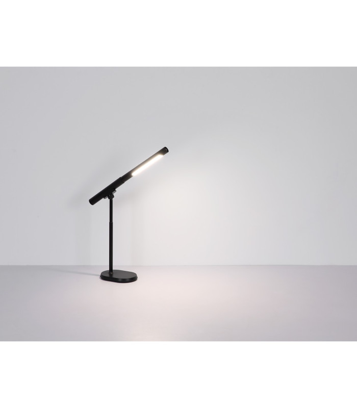 Milan Desk Task Lamp Matt Black LED Dimmable 4000-6500K Touch Dimmer-11