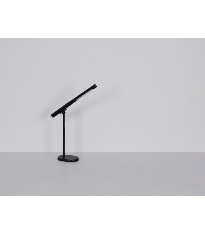 Milan Desk Task Lamp Matt Black LED Dimmable 4000-6500K Touch Dimmer-12