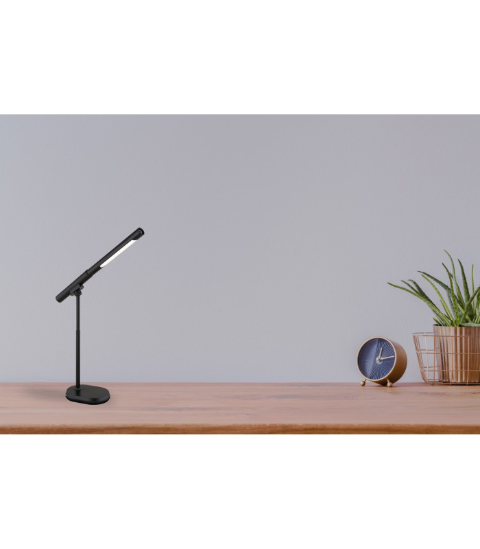 Milan Desk Task Lamp Matt Black LED Dimmable 4000-6500K Touch Dimmer-14