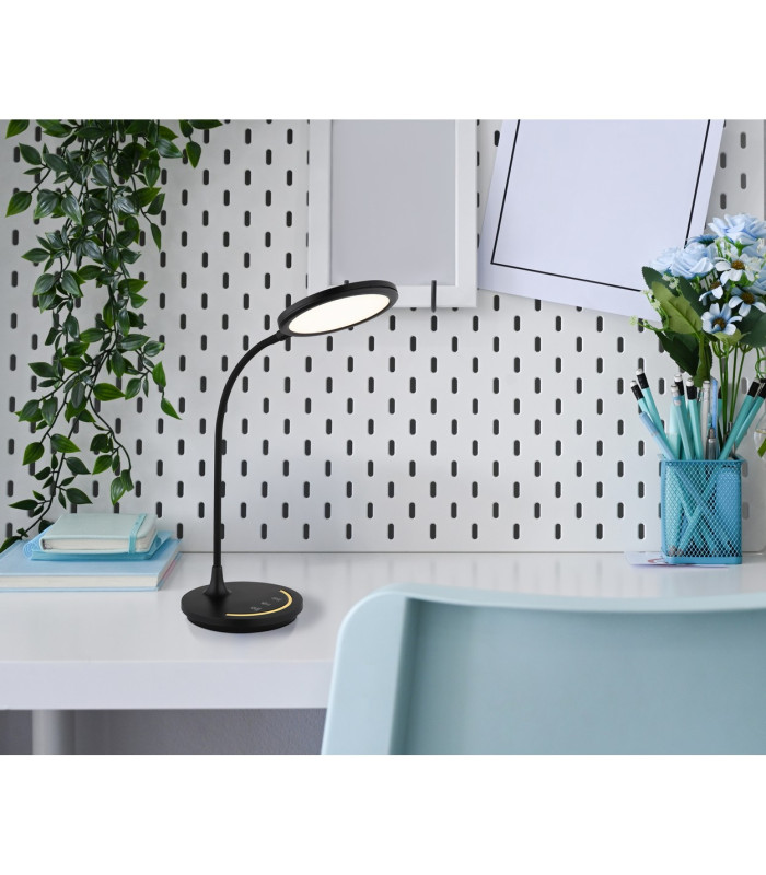 Kenny Desk Task Lamp Matt Black LED Dimmable 3000-5700K Touch Dimmer-11
