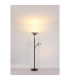 Sophia Mother & Child Lamp Matt Black Smoke Glass Shade LED 3000K Touch Dimmer-8