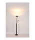 Merlinda Mother & Child Lamp Matt Black Smoke Glass Shade LED 3000K-9