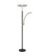 Tirana Mother & Child Lamp Matt Black LED Dimmable 2700-6000K Touch Dimmer-2