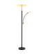 Tirana Mother & Child Lamp Matt Black LED Dimmable 2700-6000K Touch Dimmer-3