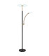 Tirana Mother & Child Lamp Matt Black LED Dimmable 2700-6000K Touch Dimmer-4
