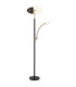 Tirana Mother & Child Lamp Matt Black LED Dimmable 2700-6000K Touch Dimmer-10