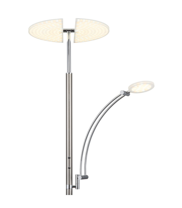 Tirana Mother & Child Lamp Nickel Matt LED Dimmable 2700-6000K Touch Dimmer-3