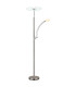 Tirana Mother & Child Lamp Nickel Matt LED Dimmable 2700-6000K Touch Dimmer-6