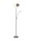 Tirana Mother & Child Lamp Nickel Matt LED Dimmable 2700-6000K Touch Dimmer-11