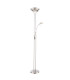 Leonas Mother & Child Lamp Nickel Matt Satined Glass Shade LED Dimmable 3000K-1