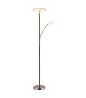 Stanford Mother & Child Lamp Nickel Matt LED Dimmable 3000K-1