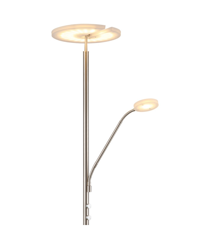 Stanford Mother & Child Lamp Nickel Matt LED Dimmable 3000K-3