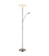 Stanford Mother & Child Lamp Nickel Matt LED Dimmable 3000K-4