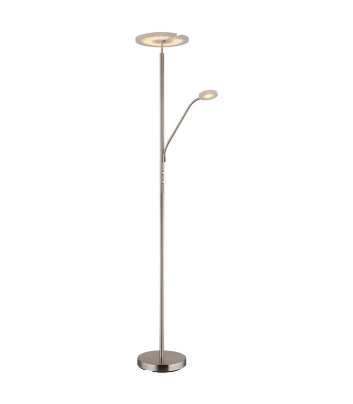 Stanford Mother & Child Lamp Nickel Matt LED Dimmable 3000K-9