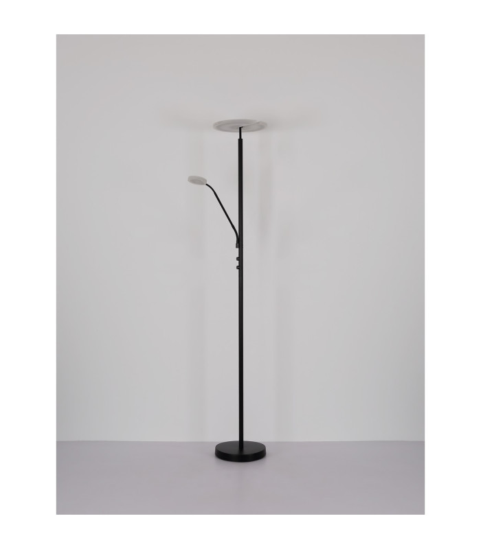 Stanford Mother & Child Lamp Matt Black LED Dimmable 3000K-10