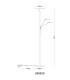 Stanford Mother & Child Lamp Matt Black LED Dimmable 3000K-13