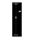 Tamika Mother & Child Lamp Matt Black Satined Glass Shade LED Dimmable 3000K-4