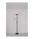 Tamika Mother & Child Lamp Matt Black Satined Glass Shade LED Dimmable 3000K-10