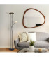 Tamika Mother & Child Lamp Matt Black Satined Glass Shade LED Dimmable 3000K-11