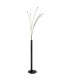Bizzy LED Integrated Floor Lamp Matt Black 5x LED Dimmable 3000-6000K Remote Control Timer Tuya Smart-1