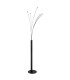 Bizzy LED Integrated Floor Lamp Matt Black 5x LED Dimmable 3000-6000K Remote Control Timer Tuya Smart-5