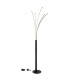 Bizzy LED Integrated Floor Lamp Matt Black 5x LED Dimmable 3000-6000K Remote Control Timer Tuya Smart-6