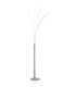 Bizzy LED Integrated Floor Lamp Nickel Matt LED 3000K-1